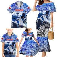 Greenland Family Matching Mermaid Dress and Hawaiian Shirt Polar Bear Power You Snow Much