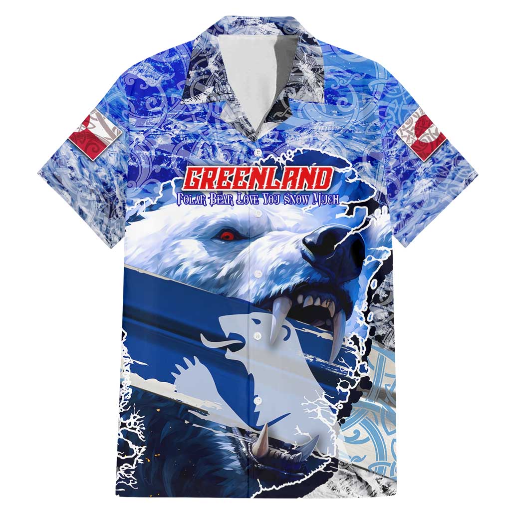 Greenland Family Matching Mermaid Dress and Hawaiian Shirt Polar Bear Power You Snow Much