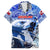 Greenland Family Matching Off Shoulder Short Dress and Hawaiian Shirt Polar Bear Power You Snow Much
