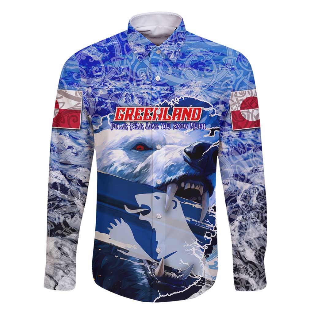 Greenland Family Matching Off Shoulder Short Dress and Hawaiian Shirt Polar Bear Power You Snow Much