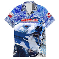 Greenland Family Matching Short Sleeve Bodycon Dress and Hawaiian Shirt Polar Bear Power You Snow Much