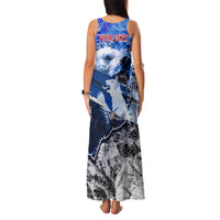 Greenland Family Matching Tank Maxi Dress and Hawaiian Shirt Polar Bear Power You Snow Much