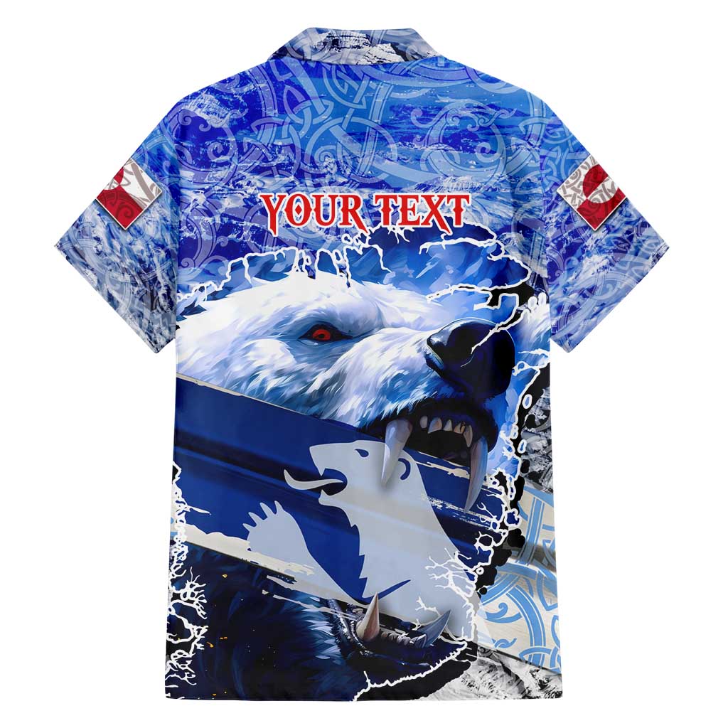 Greenland Hawaiian Shirt Polar Bear Power You Snow Much