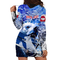 Greenland Hoodie Dress Polar Bear Power You Snow Much