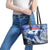 Greenland Leather Tote Bag Polar Bear Power You Snow Much