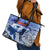 Greenland Leather Tote Bag Polar Bear Power You Snow Much