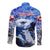 Greenland Long Sleeve Button Shirt Polar Bear Power You Snow Much