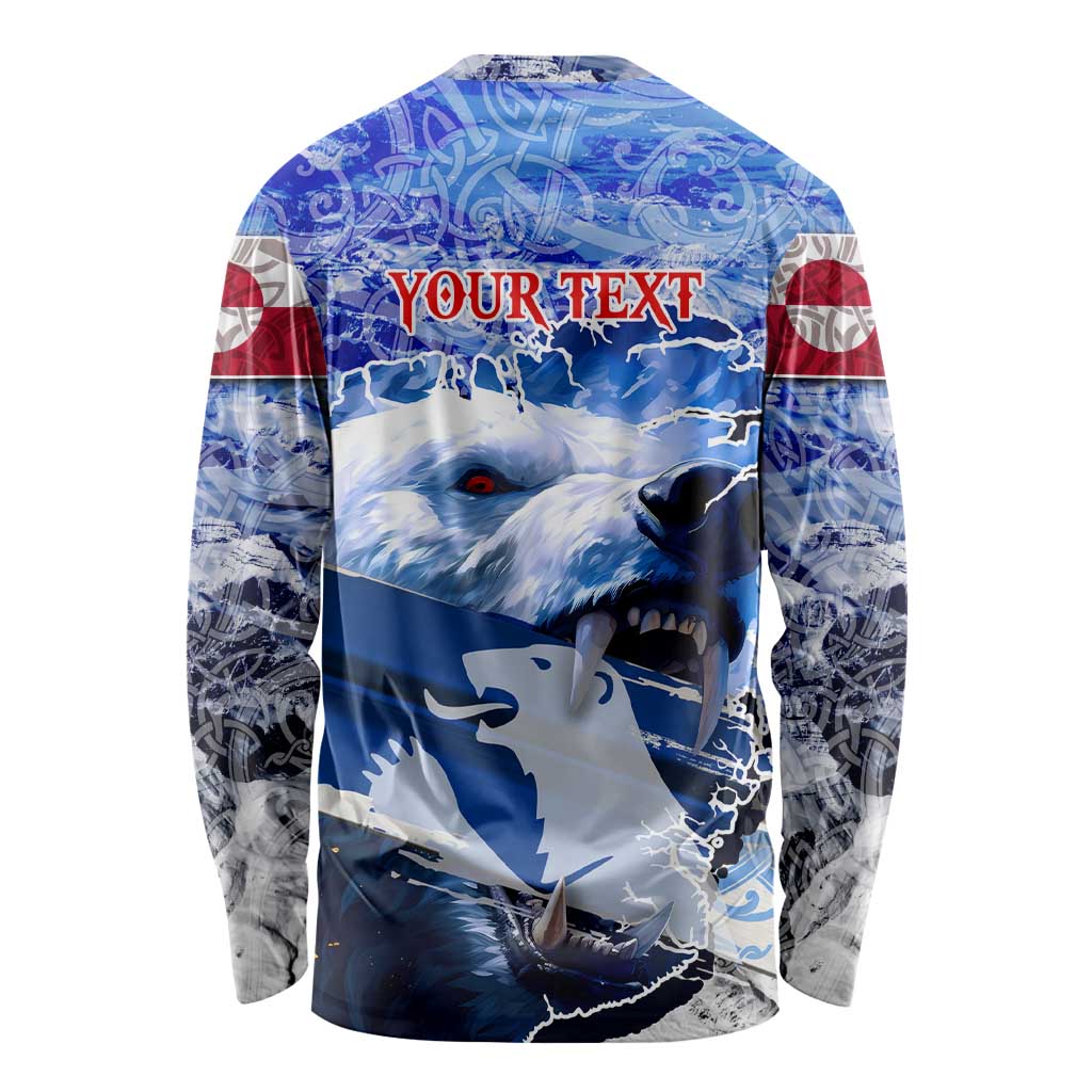 Greenland Long Sleeve Shirt Polar Bear Power You Snow Much
