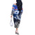 Greenland Off The Shoulder Long Sleeve Dress Polar Bear Power You Snow Much