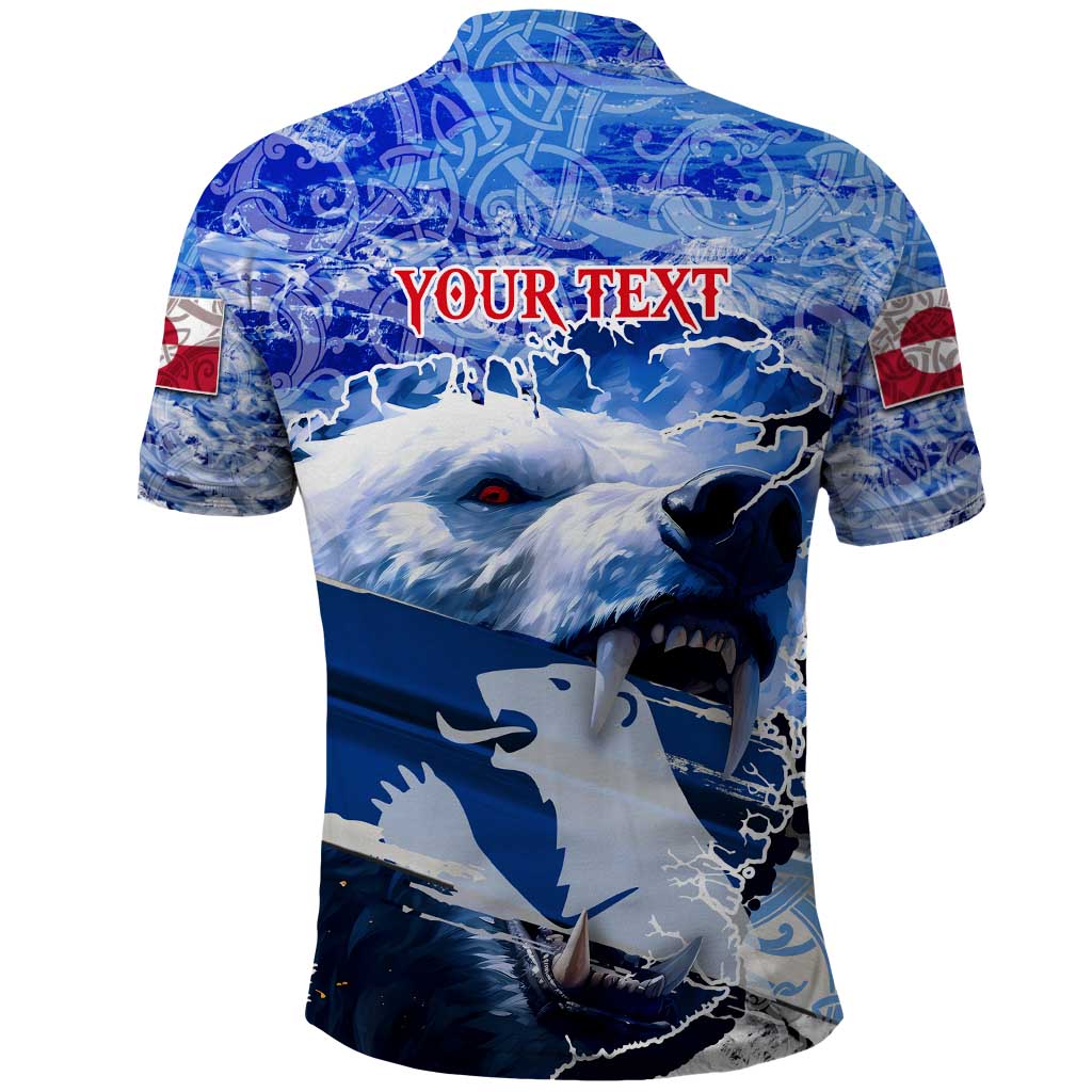 Greenland Polo Shirt Polar Bear Power You Snow Much