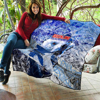 Greenland Quilt Polar Bear Power You Snow Much