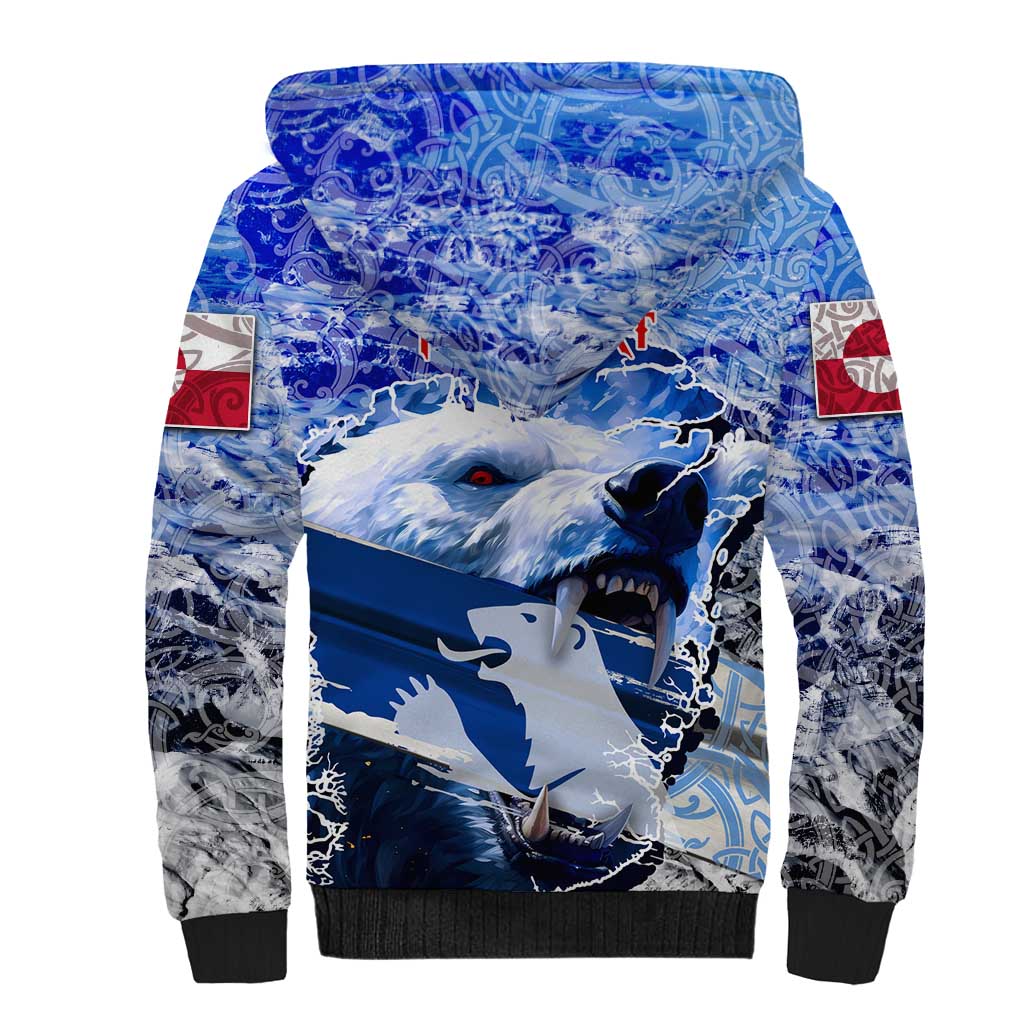 Greenland Sherpa Hoodie Polar Bear Power You Snow Much