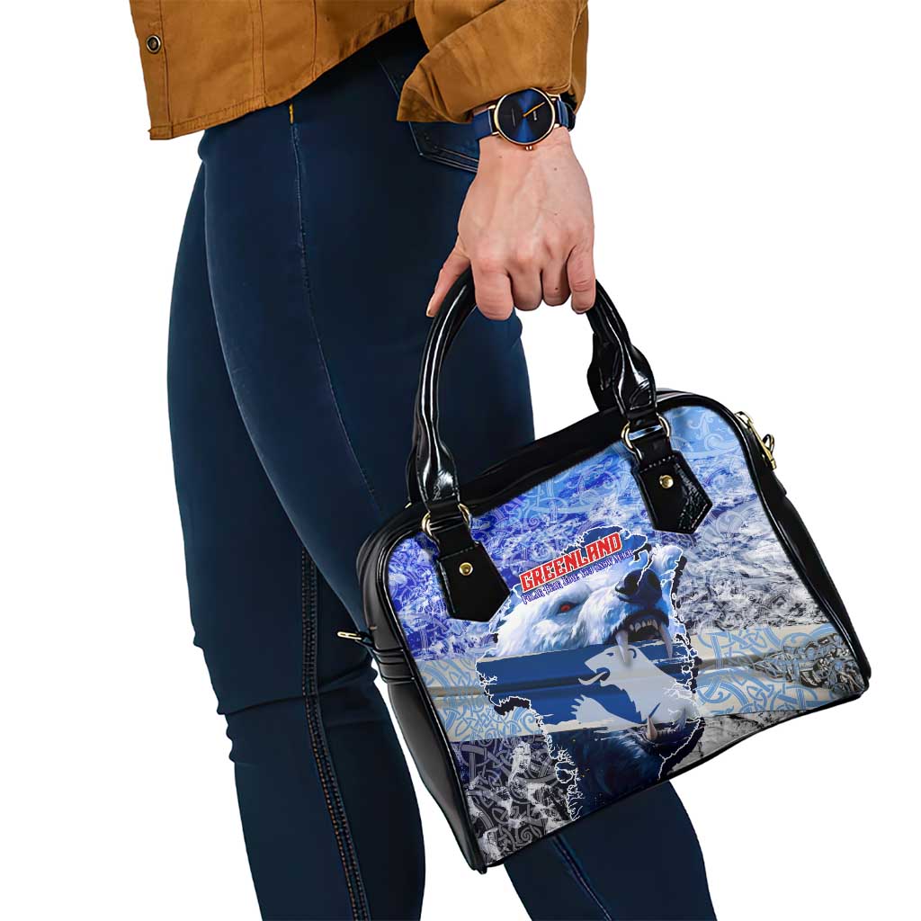 Greenland Shoulder Handbag Polar Bear Power You Snow Much