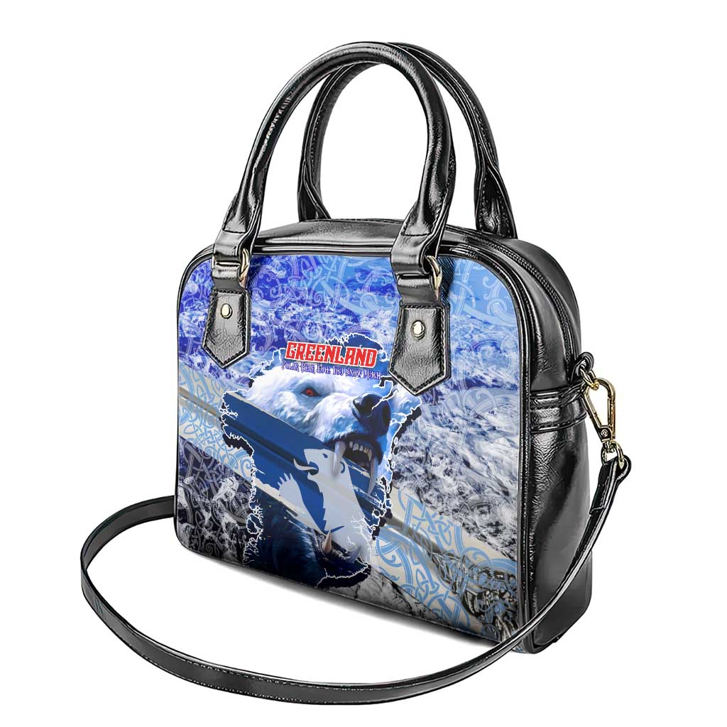 Greenland Shoulder Handbag Polar Bear Power You Snow Much