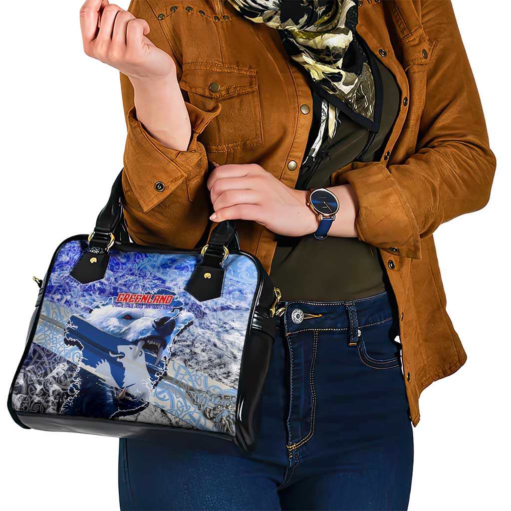 Greenland Shoulder Handbag Polar Bear Power You Snow Much