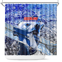 Greenland Shower Curtain Polar Bear Power You Snow Much