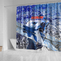 Greenland Shower Curtain Polar Bear Power You Snow Much