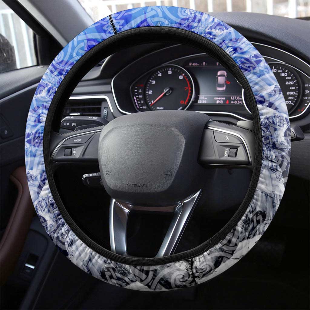 Greenland Steering Wheel Cover Polar Bear Power You Snow Much