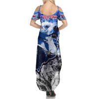 Greenland Summer Maxi Dress Polar Bear Power You Snow Much