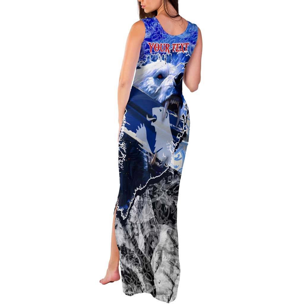 Greenland Tank Maxi Dress Polar Bear Power You Snow Much