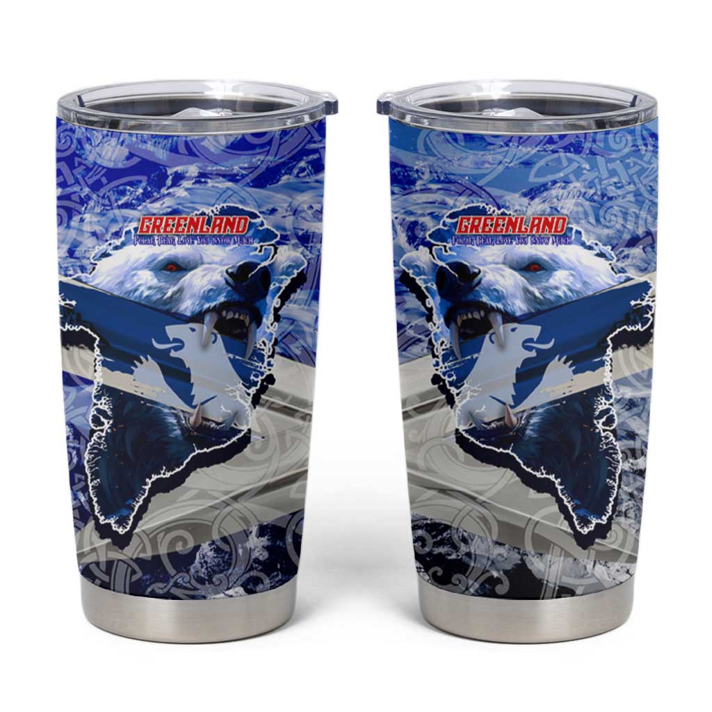 Greenland Tumbler Cup Polar Bear Power You Snow Much
