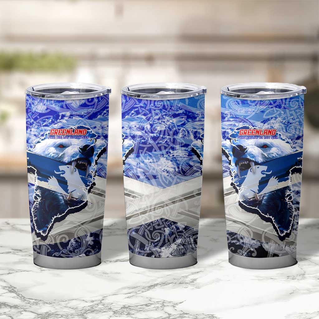 Greenland Tumbler Cup Polar Bear Power You Snow Much