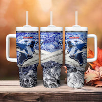 Greenland Tumbler With Handle Polar Bear Power You Snow Much