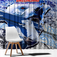 Greenland Window Curtain Polar Bear Power You Snow Much
