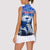 Greenland Women Sleeveless Polo Shirt Polar Bear Power You Snow Much