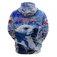 Greenland Zip Hoodie Polar Bear Power You Snow Much