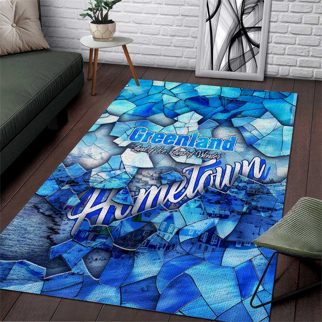 Greenland Hometown Area Rug Land of Ice Land of Wonder Land of Heart