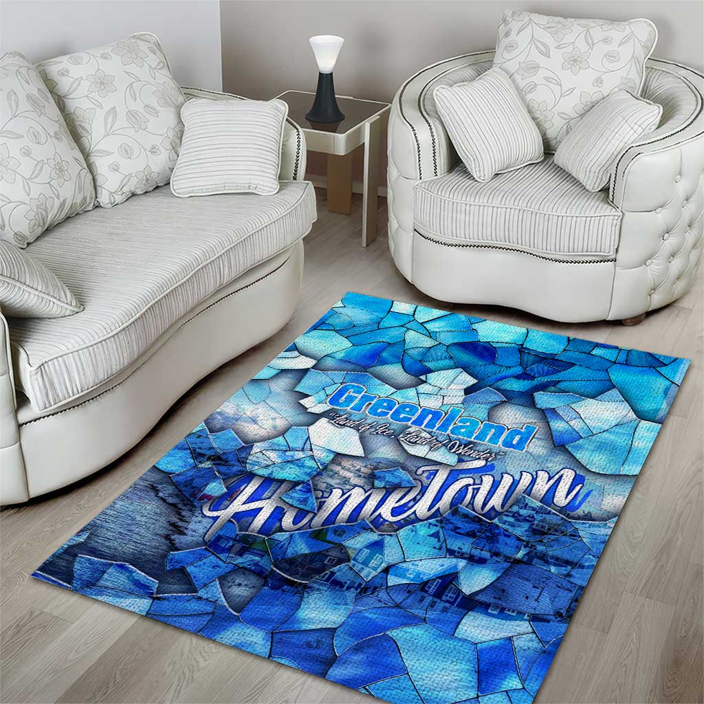 Greenland Hometown Area Rug Land of Ice Land of Wonder Land of Heart