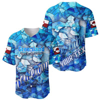 Greenland Hometown Baseball Jersey Land of Ice Land of Wonder Land of Heart