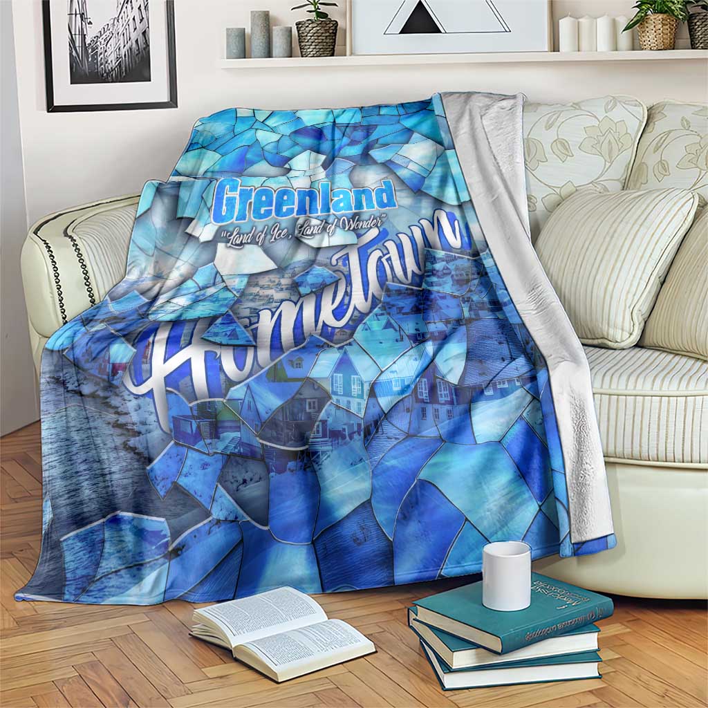 Greenland Hometown Blanket Land of Ice Land of Wonder Land of Heart