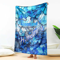 Greenland Hometown Blanket Land of Ice Land of Wonder Land of Heart
