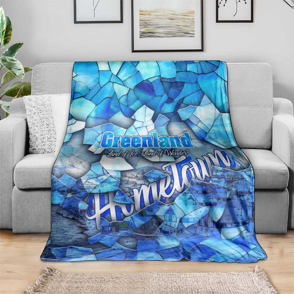 Greenland Hometown Blanket Land of Ice Land of Wonder Land of Heart