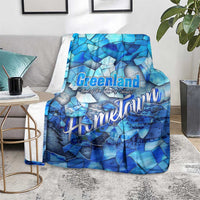 Greenland Hometown Blanket Land of Ice Land of Wonder Land of Heart