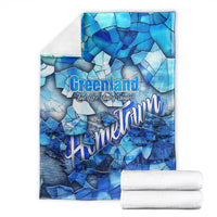 Greenland Hometown Blanket Land of Ice Land of Wonder Land of Heart