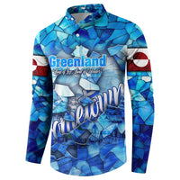 Greenland Hometown Button Sweatshirt Land of Ice Land of Wonder Land of Heart