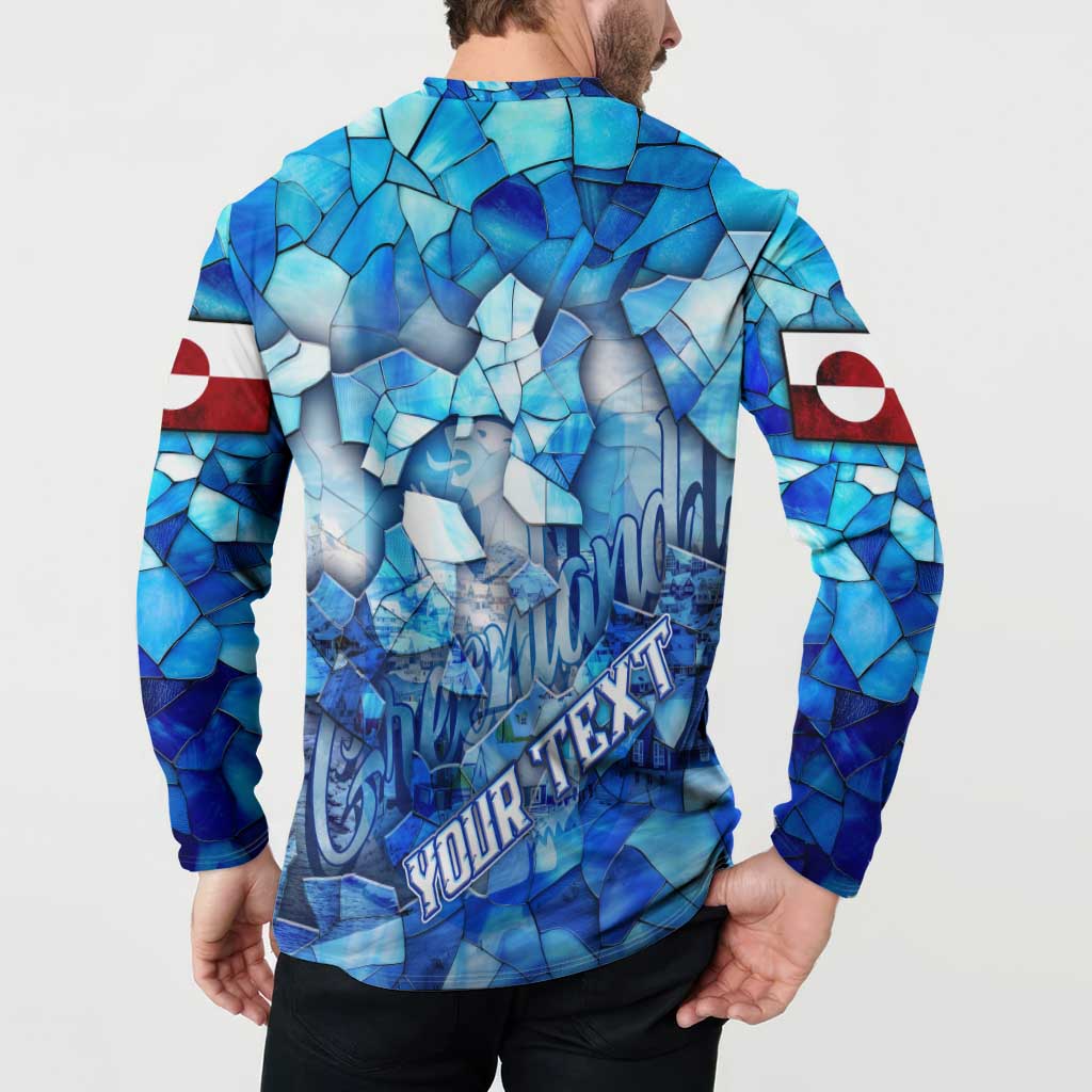 Greenland Hometown Button Sweatshirt Land of Ice Land of Wonder Land of Heart