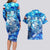 Greenland Hometown Couples Matching Long Sleeve Bodycon Dress and Hawaiian Shirt Land of Ice Land of Wonder Land of Heart