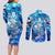 Greenland Hometown Couples Matching Long Sleeve Bodycon Dress and Long Sleeve Button Shirt Land of Ice Land of Wonder Land of Heart