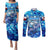 Greenland Hometown Couples Matching Puletasi and Long Sleeve Button Shirt Land of Ice Land of Wonder Land of Heart