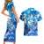 Greenland Hometown Couples Matching Short Sleeve Bodycon Dress and Hawaiian Shirt Land of Ice Land of Wonder Land of Heart