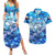 Greenland Hometown Couples Matching Summer Maxi Dress and Hawaiian Shirt Land of Ice Land of Wonder Land of Heart