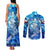 Greenland Hometown Couples Matching Tank Maxi Dress and Long Sleeve Button Shirt Land of Ice Land of Wonder Land of Heart