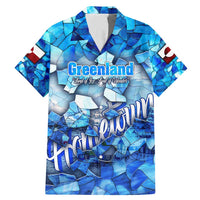 Greenland Hometown Family Matching Mermaid Dress and Hawaiian Shirt Land of Ice Land of Wonder Land of Heart