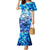 Greenland Hometown Family Matching Mermaid Dress and Hawaiian Shirt Land of Ice Land of Wonder Land of Heart
