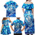Greenland Hometown Family Matching Off Shoulder Maxi Dress and Hawaiian Shirt Land of Ice Land of Wonder Land of Heart
