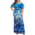 Greenland Hometown Family Matching Off Shoulder Maxi Dress and Hawaiian Shirt Land of Ice Land of Wonder Land of Heart